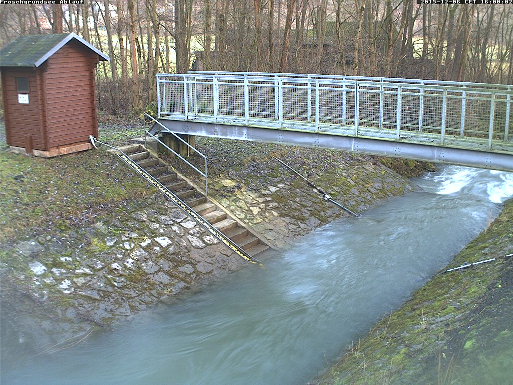 Webcam-Bild der Messstelle Schönstädt Seepegel